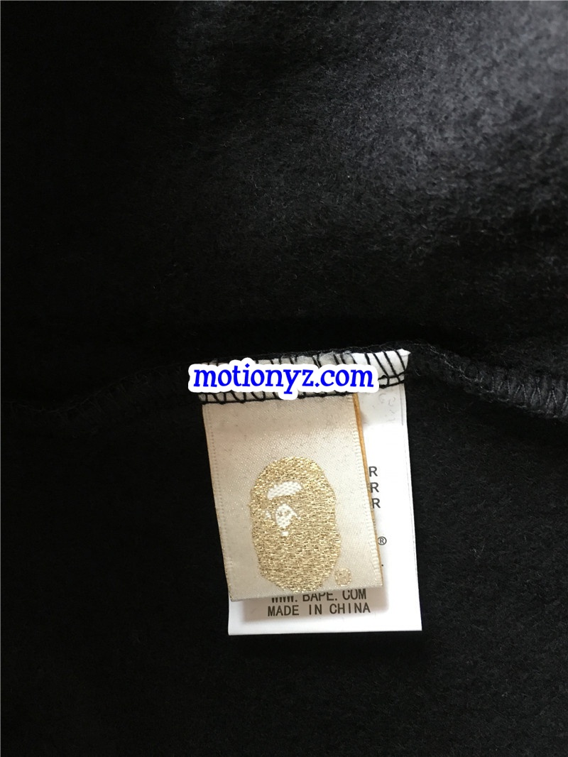 Bape Shark Hoodies Camo Black